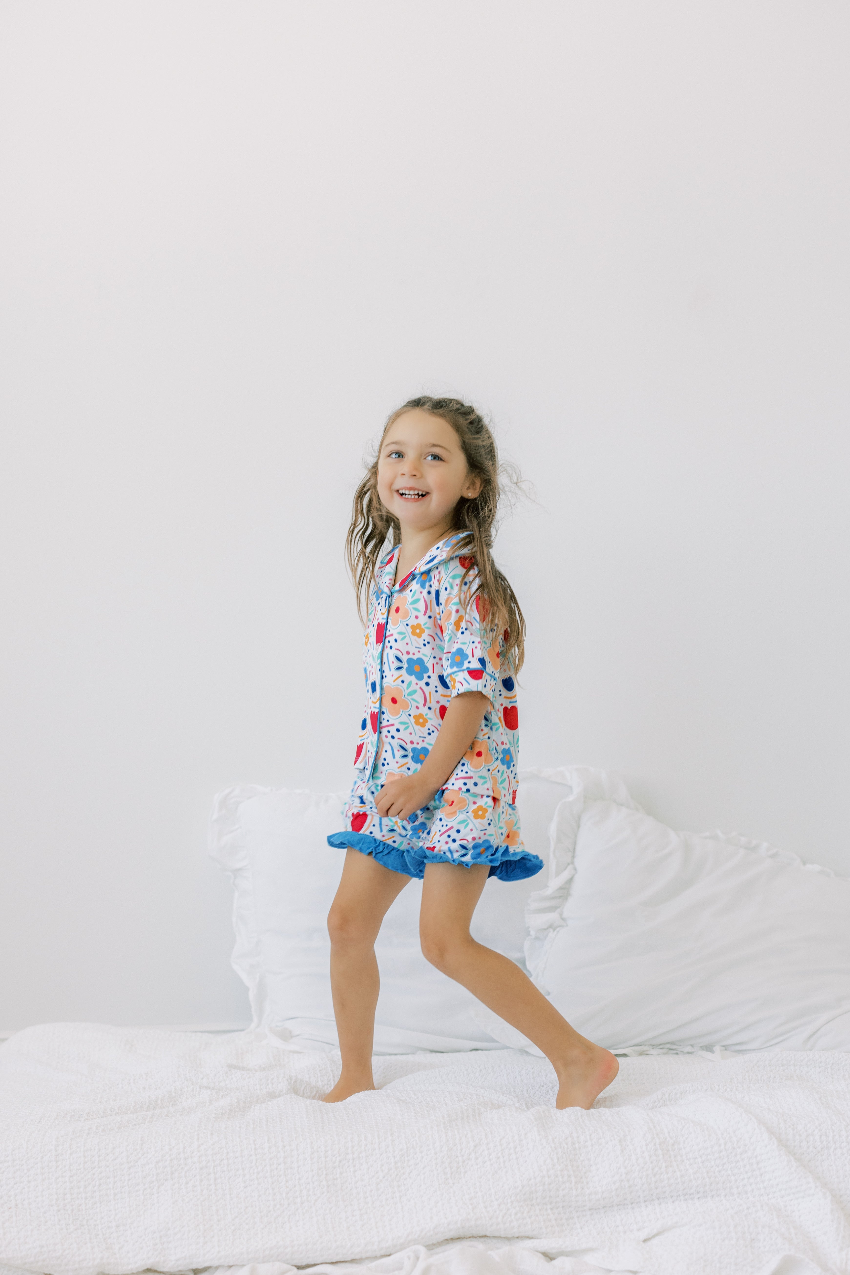 Bouqet Tencel Luxe Pajama Set - GettCozy