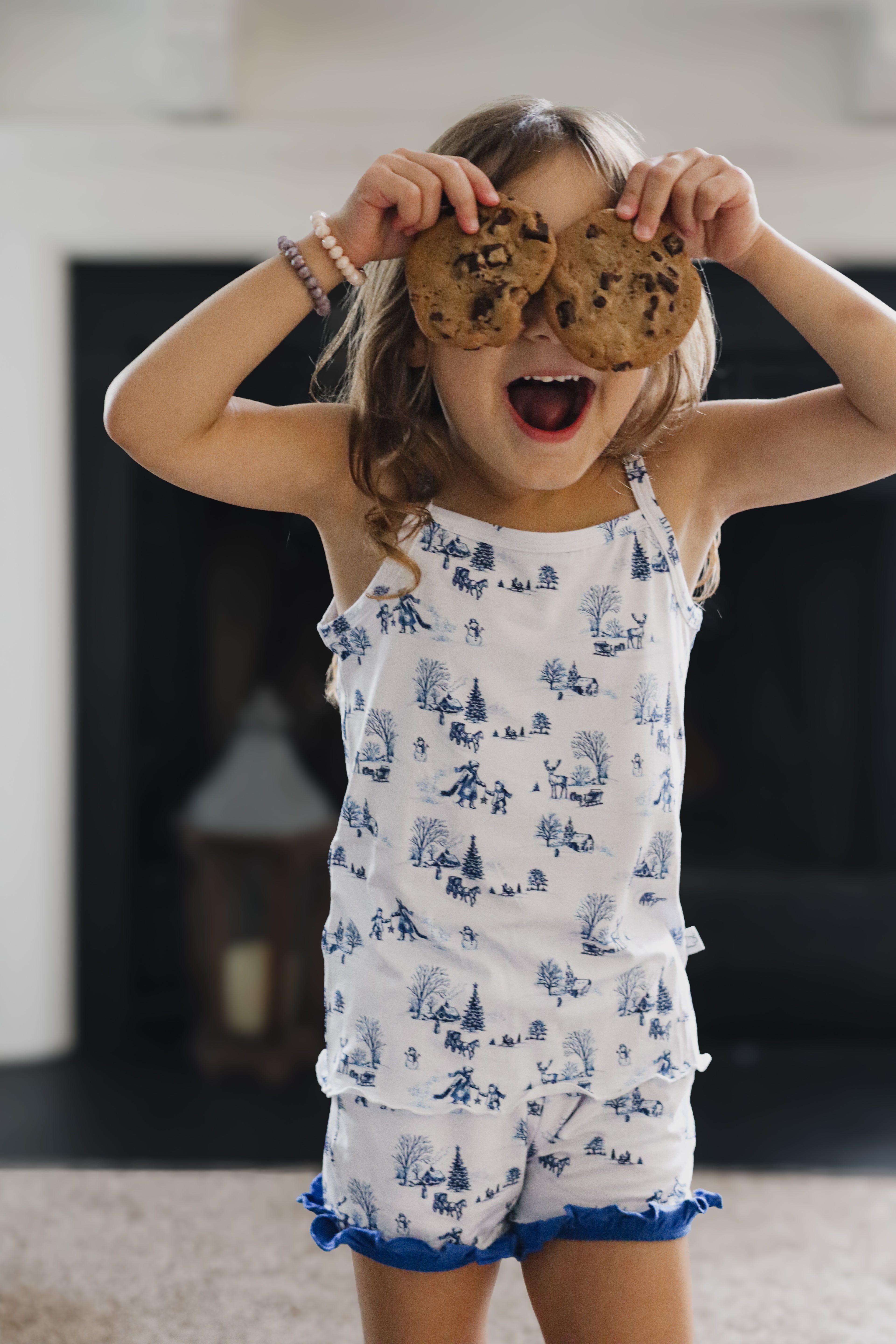 Snowy Day - Debbie Girl Two Pcs Sets