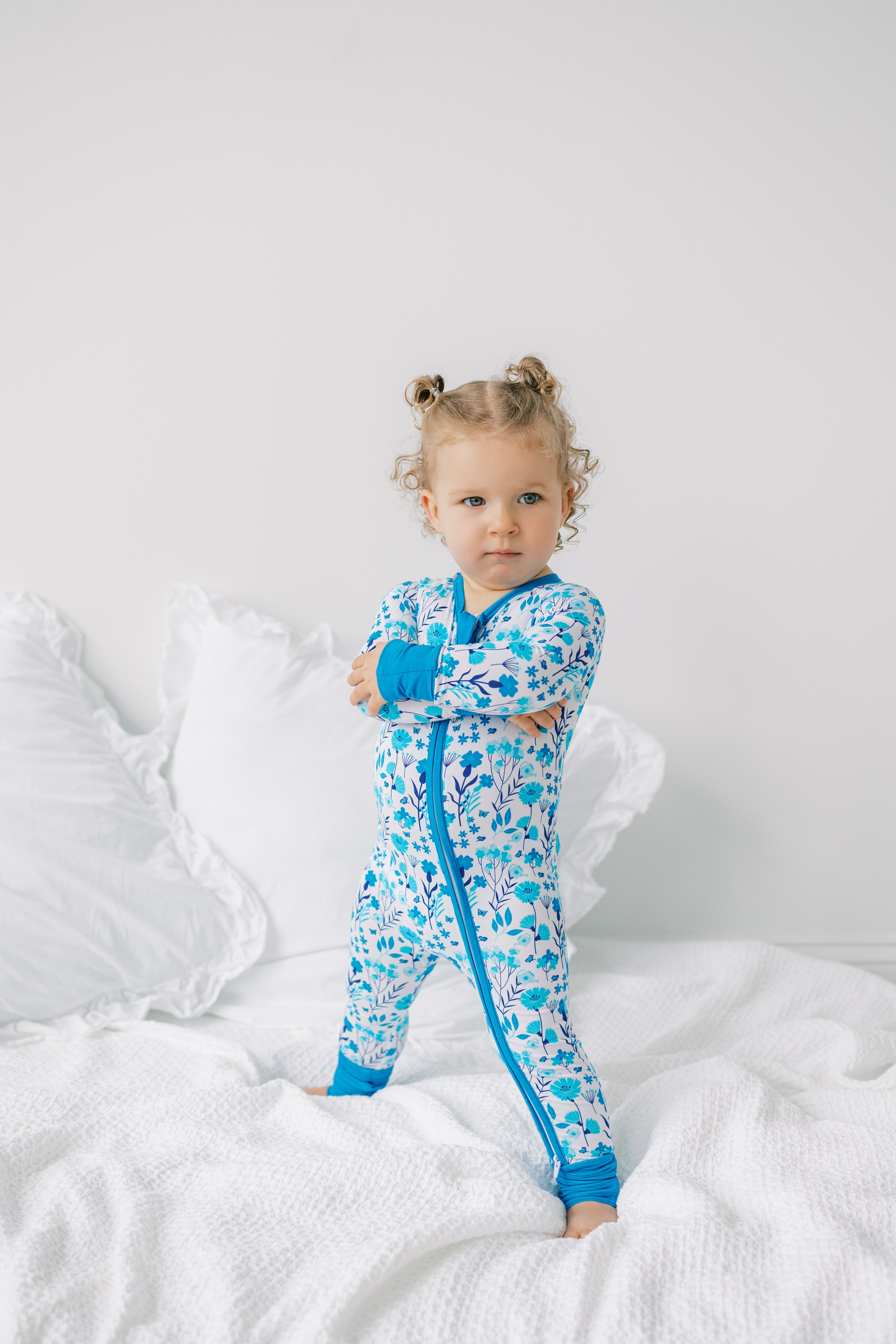 Summer Bloom - Long Sleeve Zippies - GettCozy