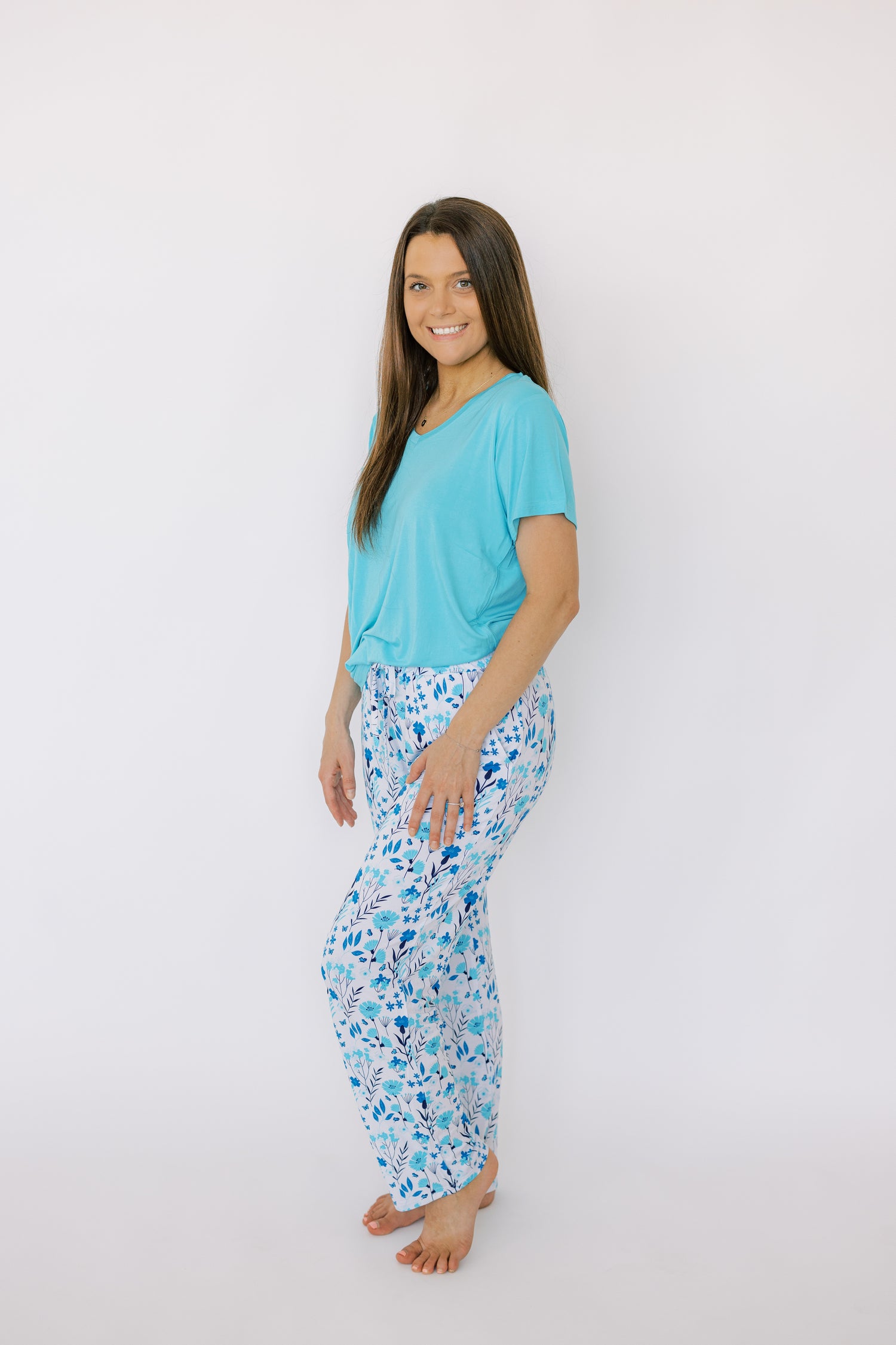Summer Bloom - Women Two Pcs Pj - GettCozy