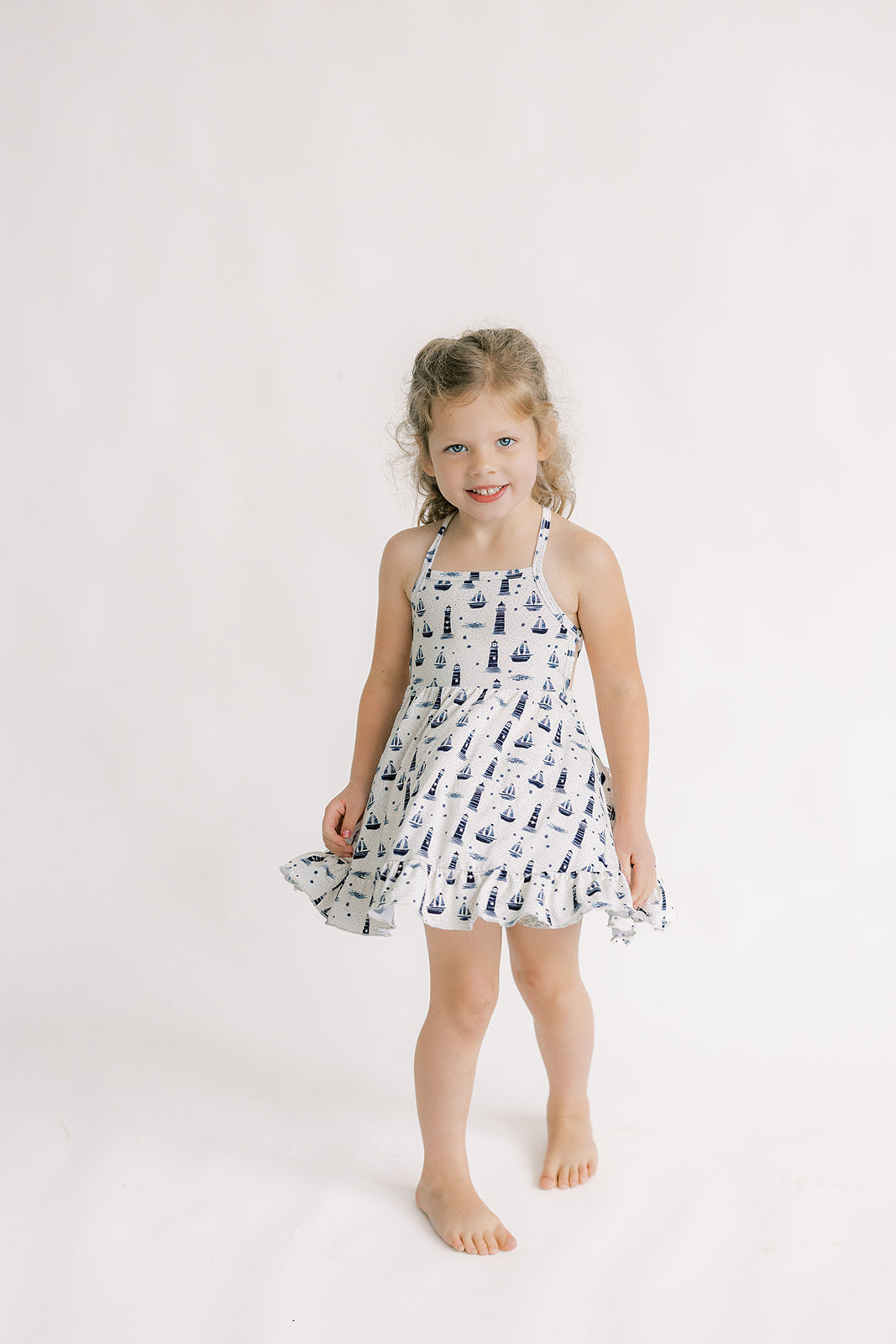 Harbour Lighthouse - Willow Dress - GettCozy