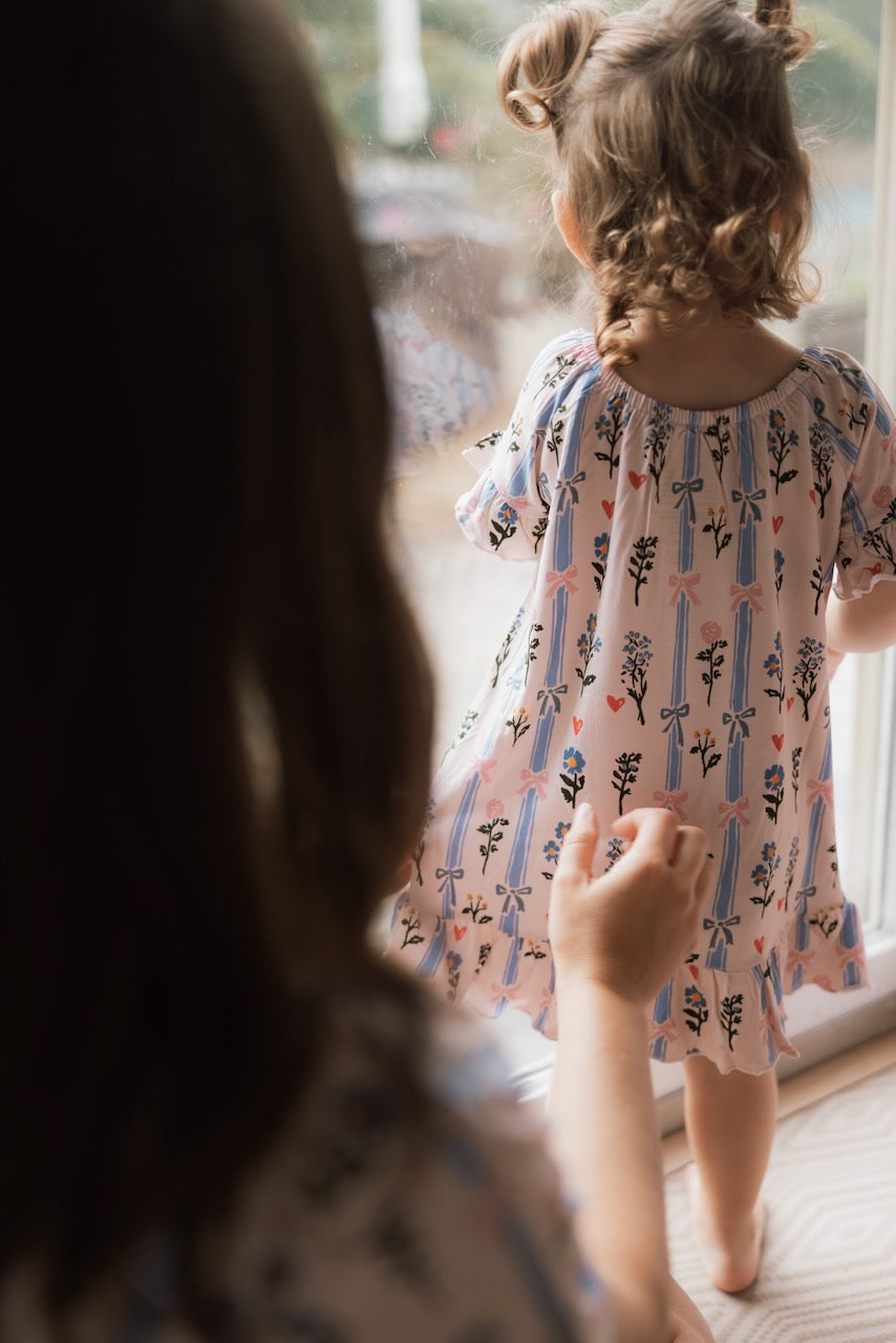 Bows &amp; Petals  Bamboo Nightgown