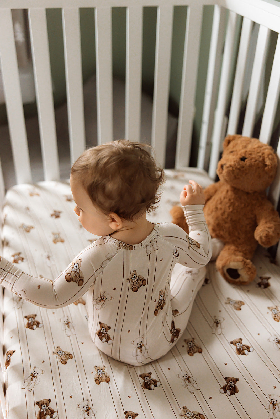 Teddy Tale Crib Sheet