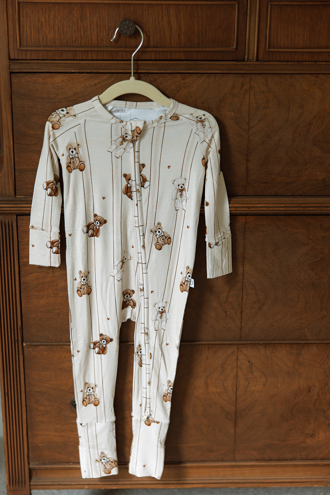Teddy Tale Long Sleeve Zippy