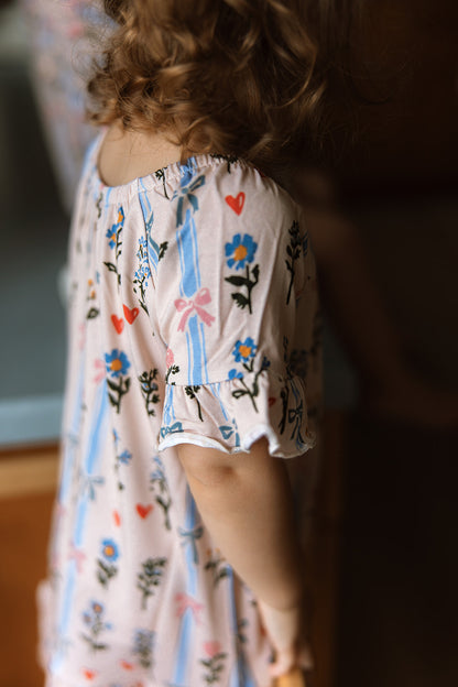 Bows &amp; Petals  Bamboo Nightgown