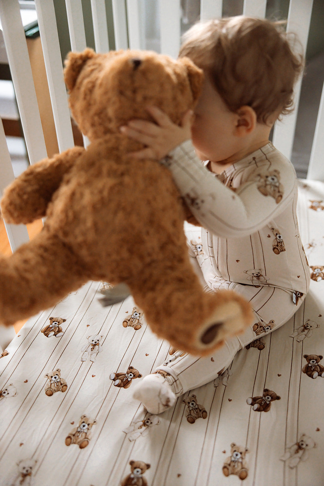 Teddy Tale Long Sleeve Zippy
