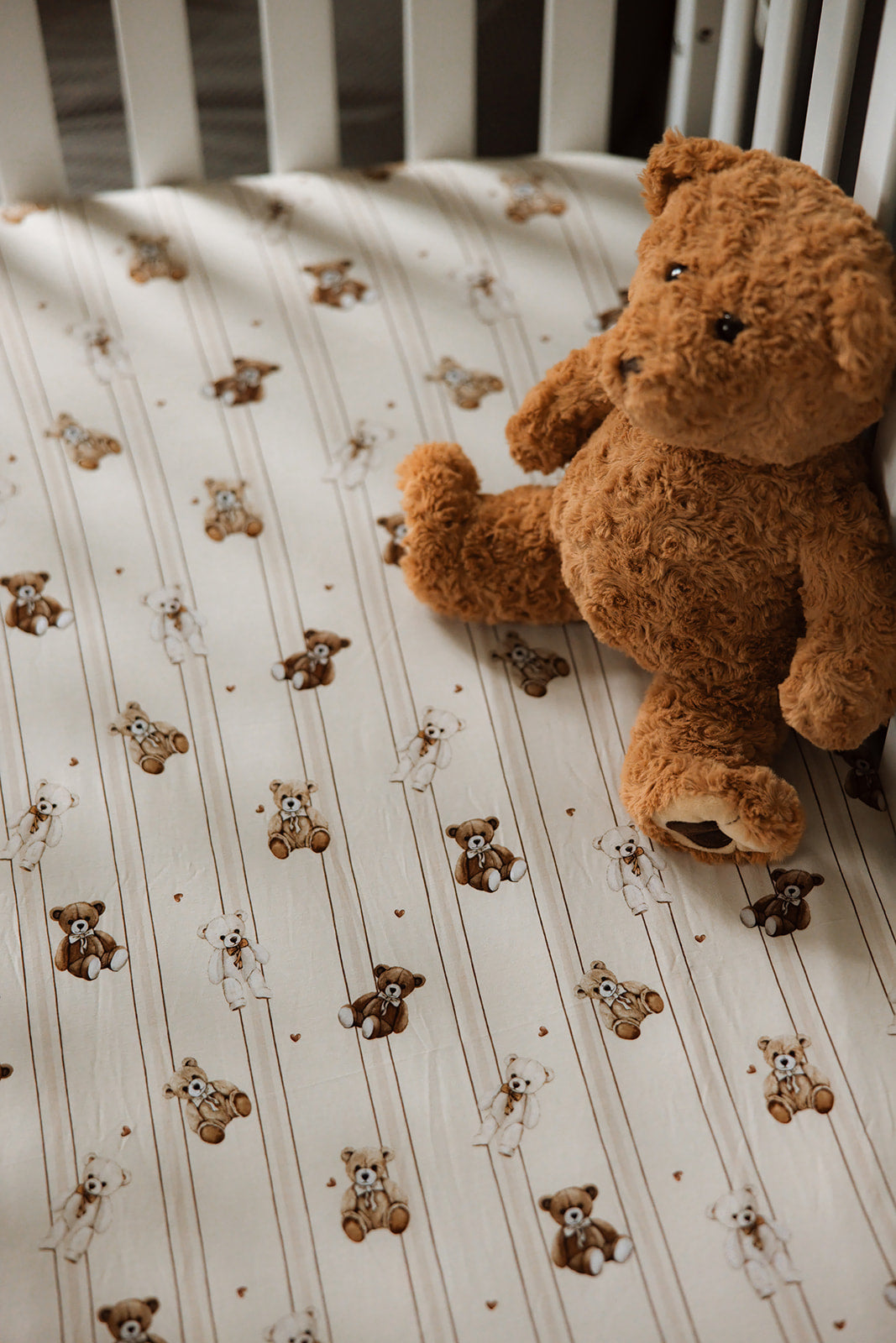 Teddy Tale Crib Sheet