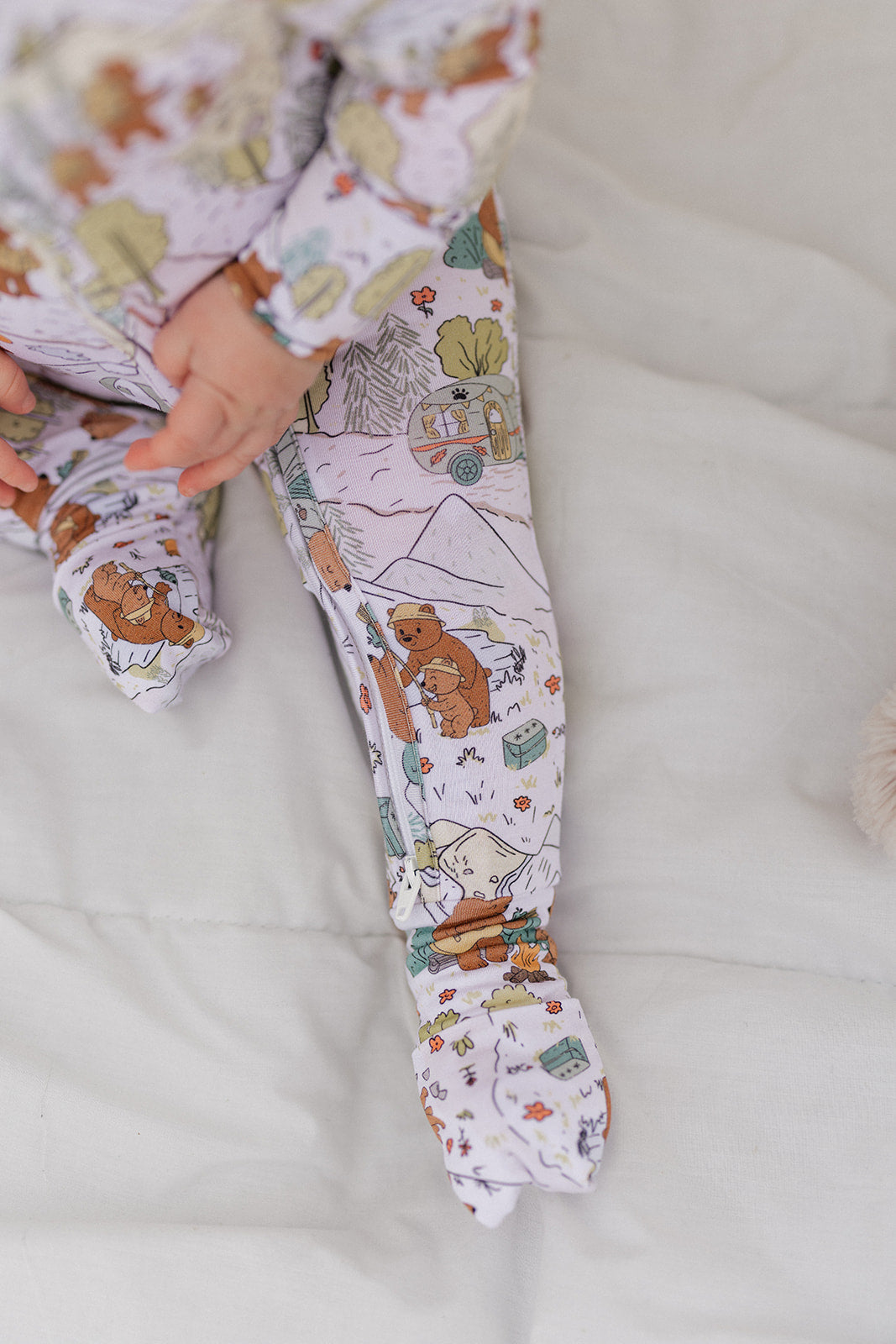 Mount Beary - Long Sleeve Zippies - GettCozy