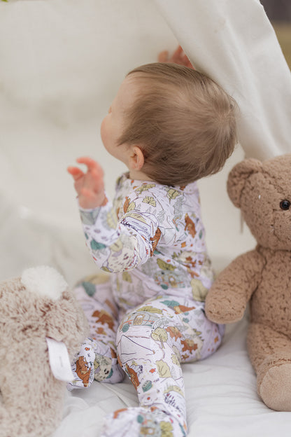 Mount Beary - Long Sleeve Zippies - GettCozy
