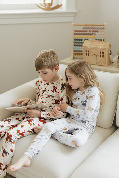 Happy Paws Long Sleeve Bamboo Pajama Set - GettCozy