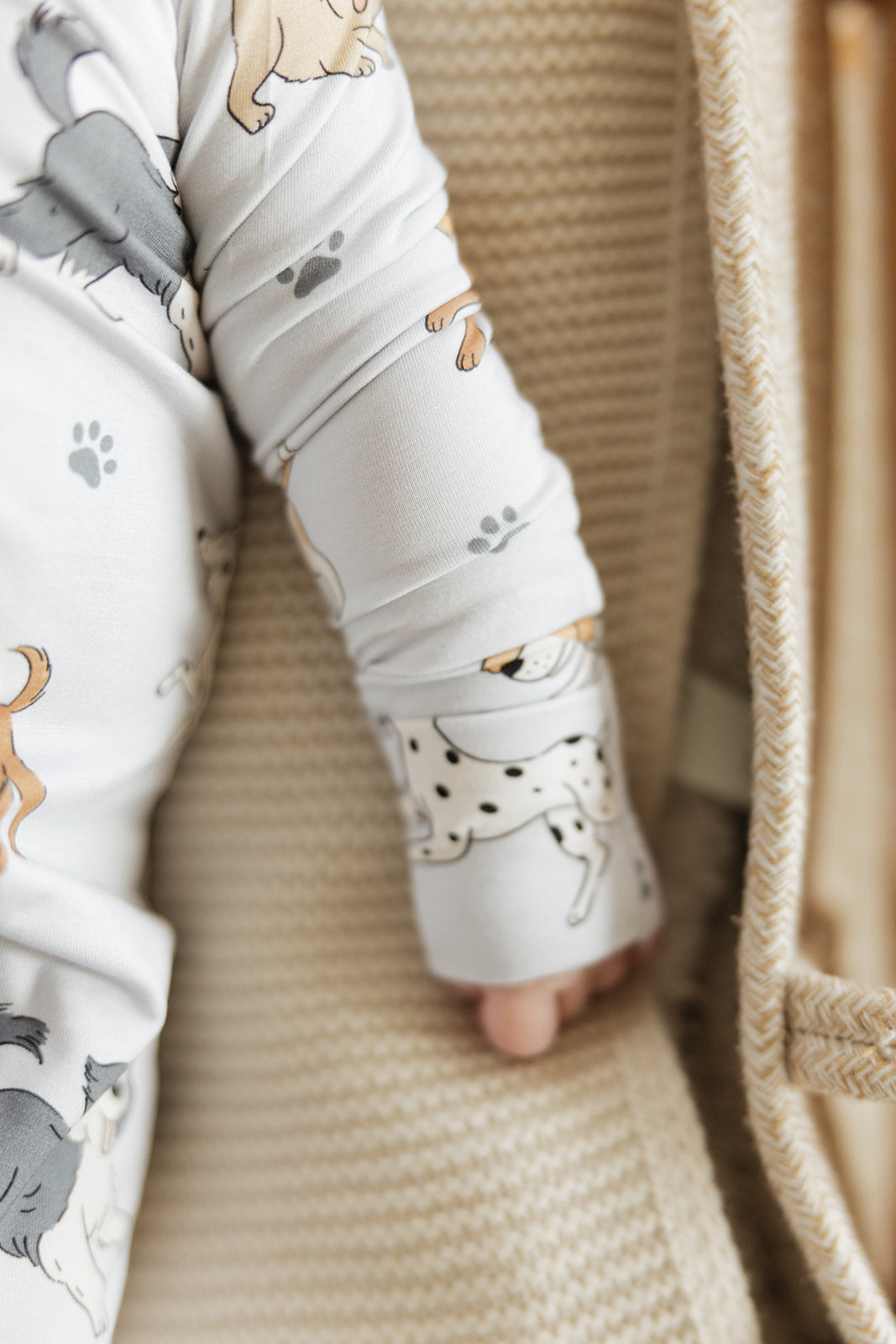 Happy Paws Long Sleeve Zippy Bamboo Pajama - GettCozy