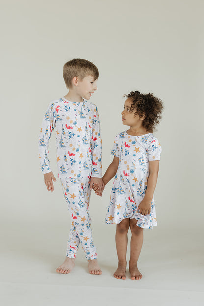Shore Side Two-Piece Bamboo  Set