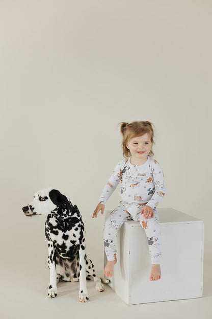 Happy Paws Long Sleeve Bamboo Pajama Set - GettCozy