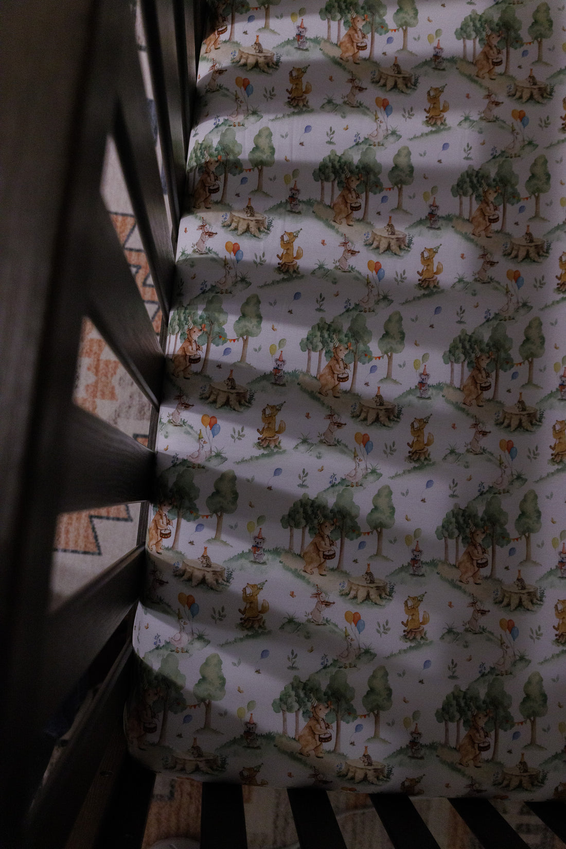 The Woodland Band Crib Sheet