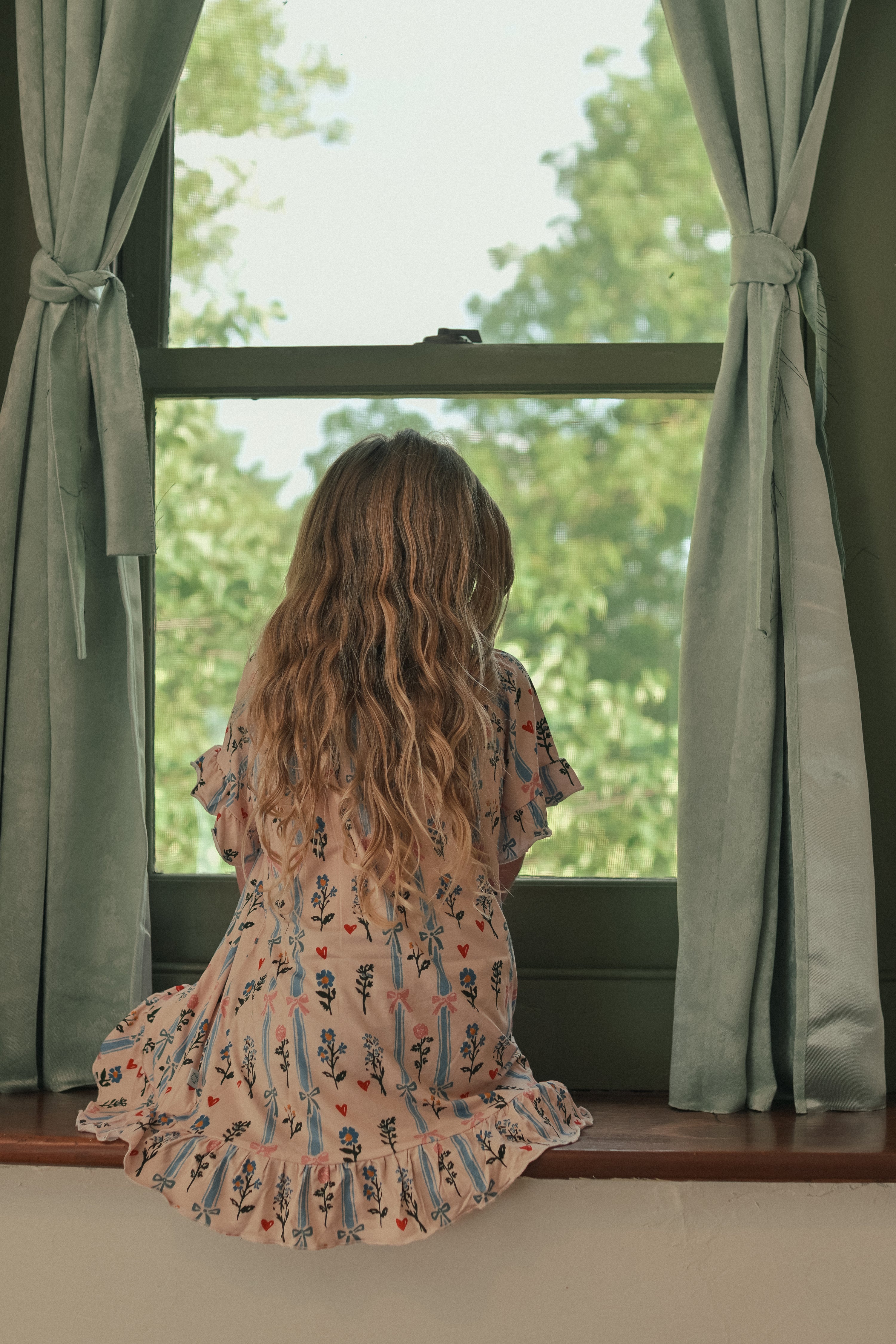 Bows &amp; Petals  Bamboo Nightgown