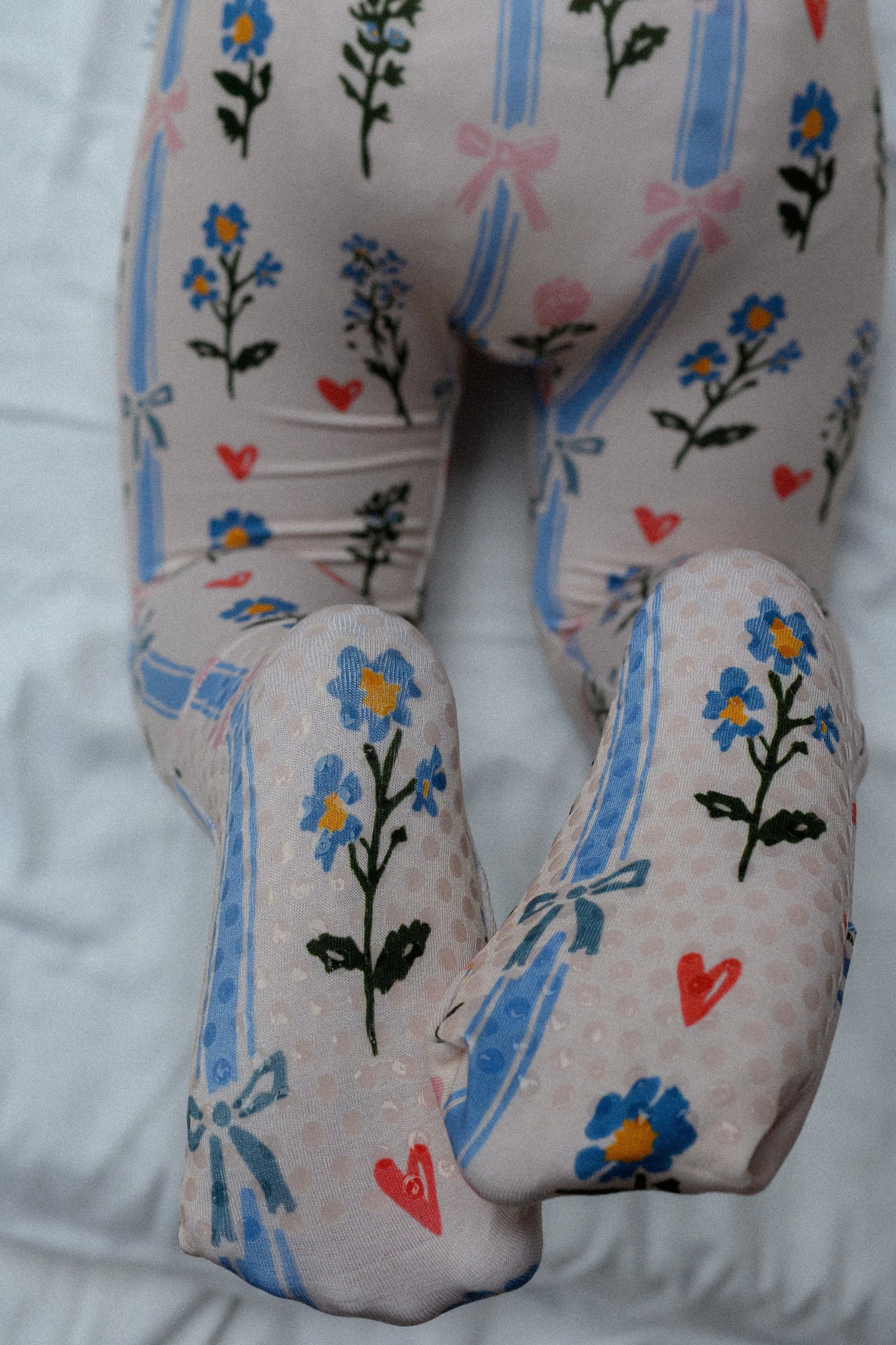 Bows &amp; Petals Long Sleeve Zippy