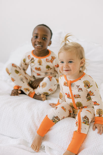 Acorn Lane - Long Sleeve Zippies - GettCozy