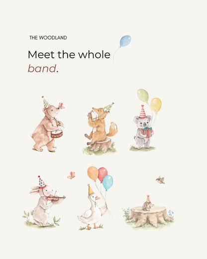 The Woodland Band Bamboo Zippie