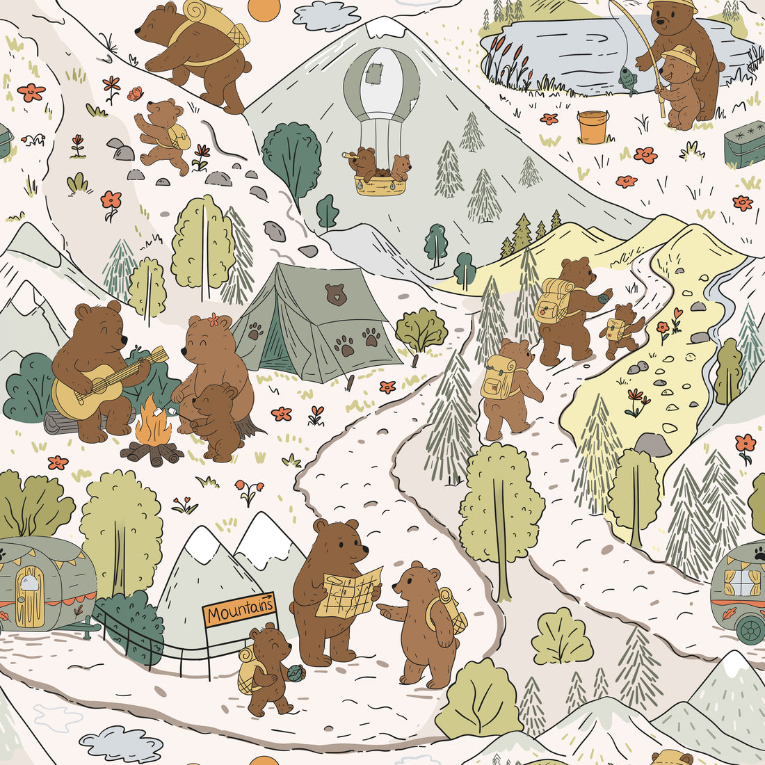 BEAR - Long Two Pcs Sets