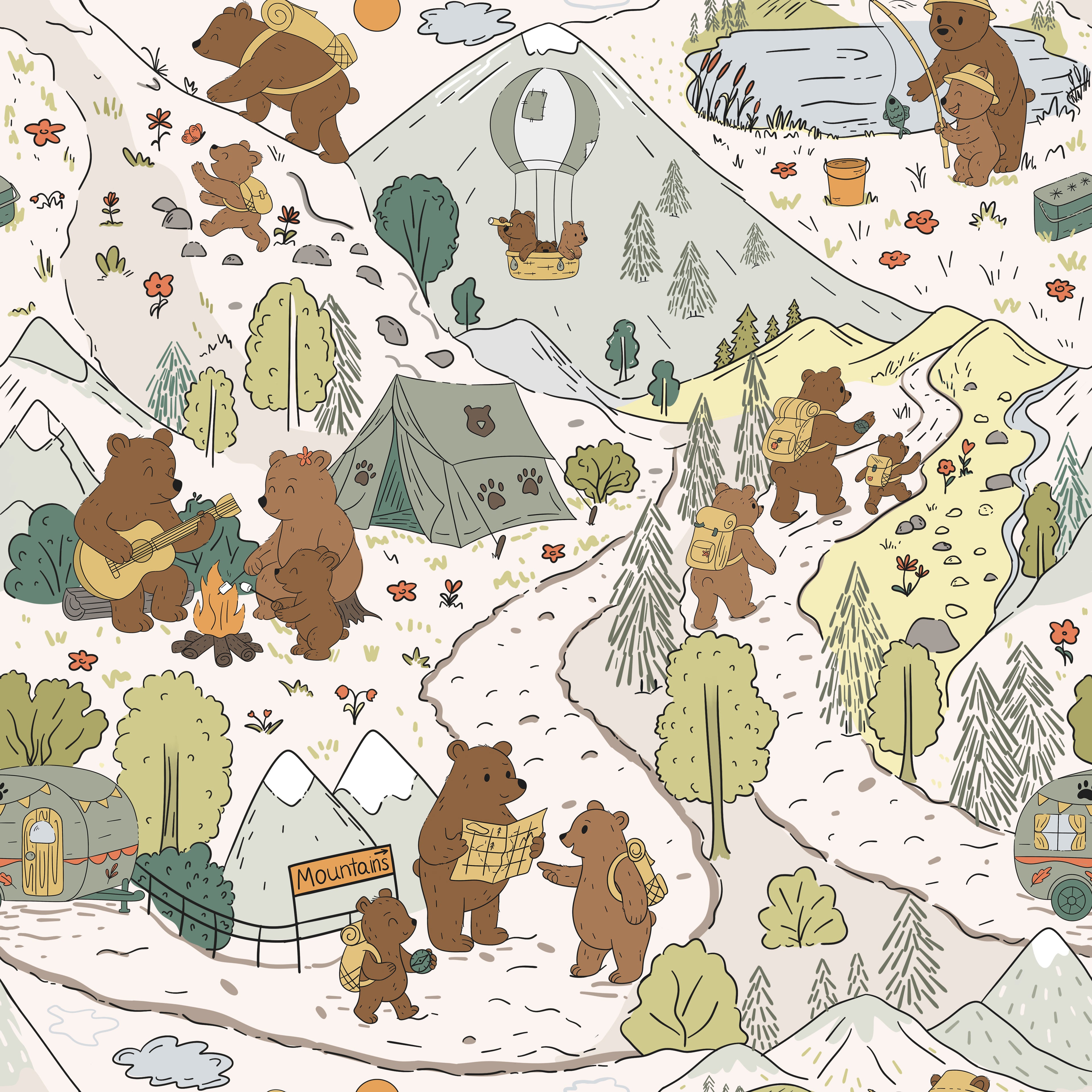 BEAR - Long Two Pcs Sets