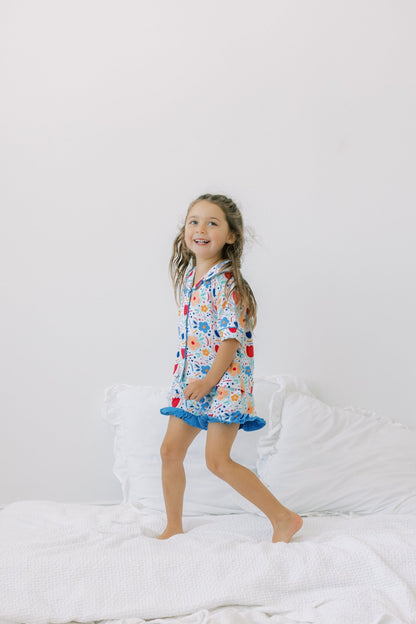 Bouqet Tencel Luxe Pajama Set - GettCozy