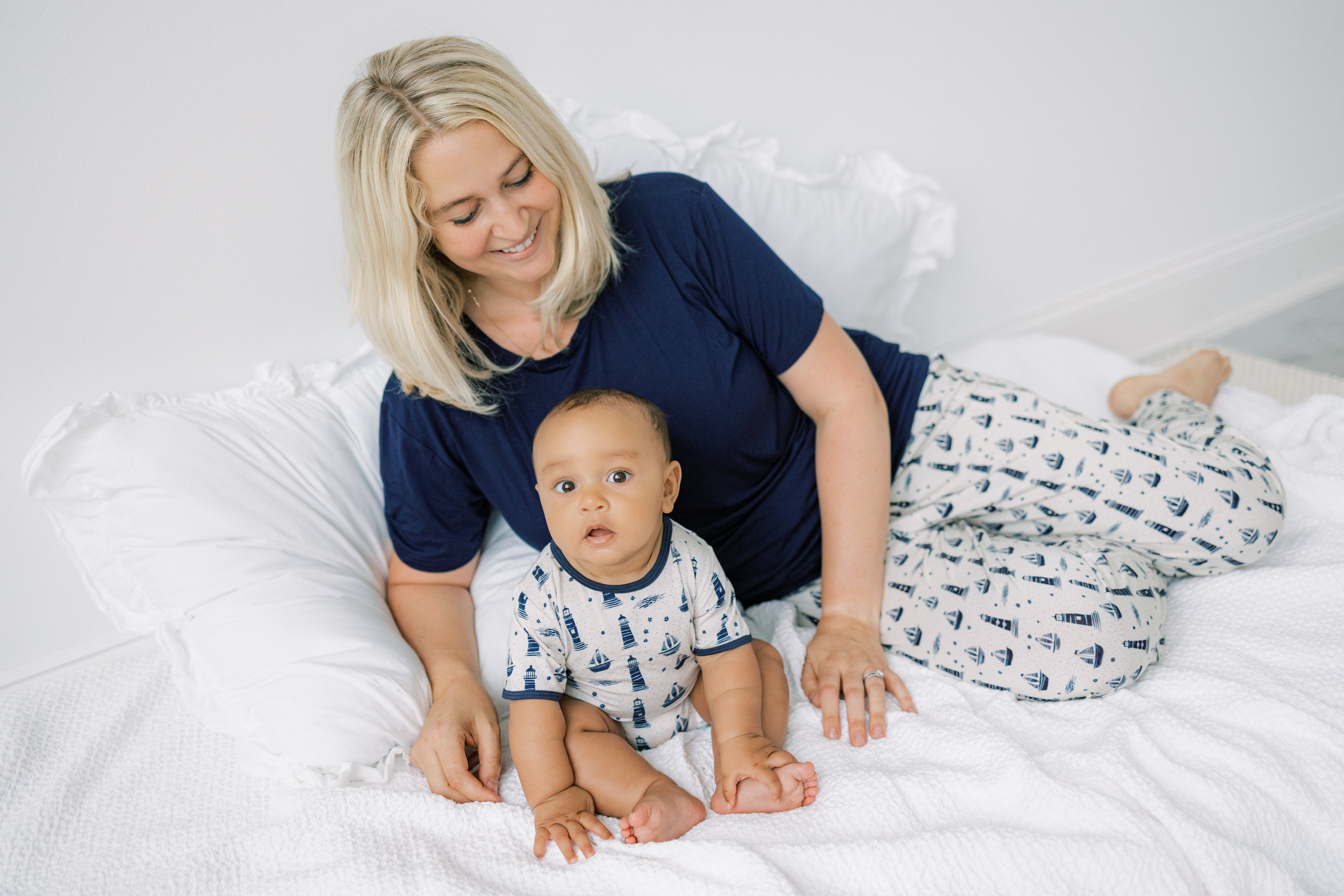 Harbour Lighthouse - Women Two Pcs Pj - GettCozy