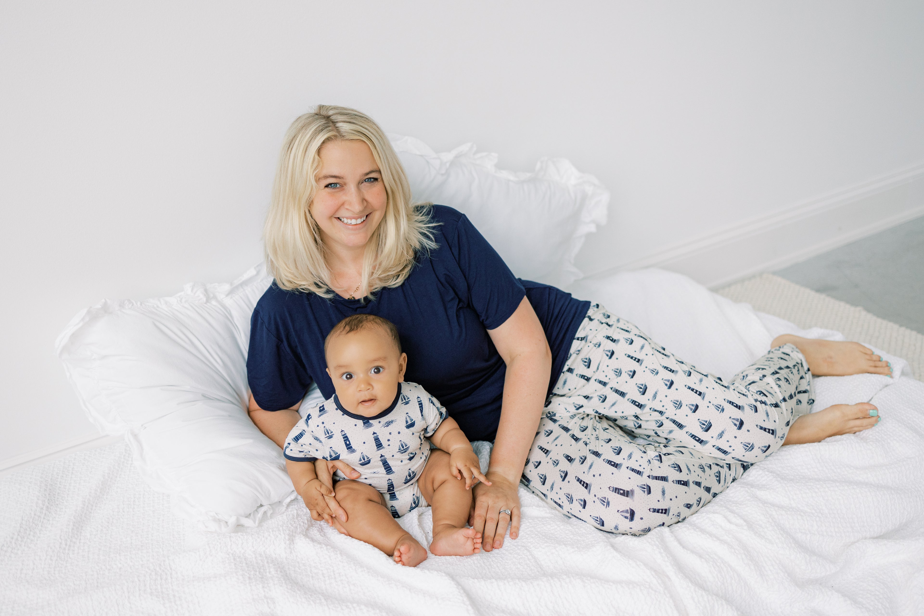 Harbour Lighthouse - Women Two Pcs Pj - GettCozy