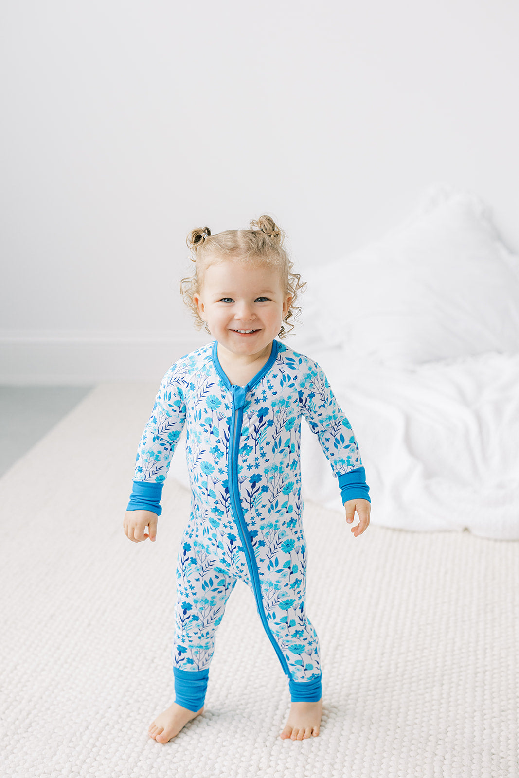 Summer Bloom - Long Sleeve Zippies - GettCozy