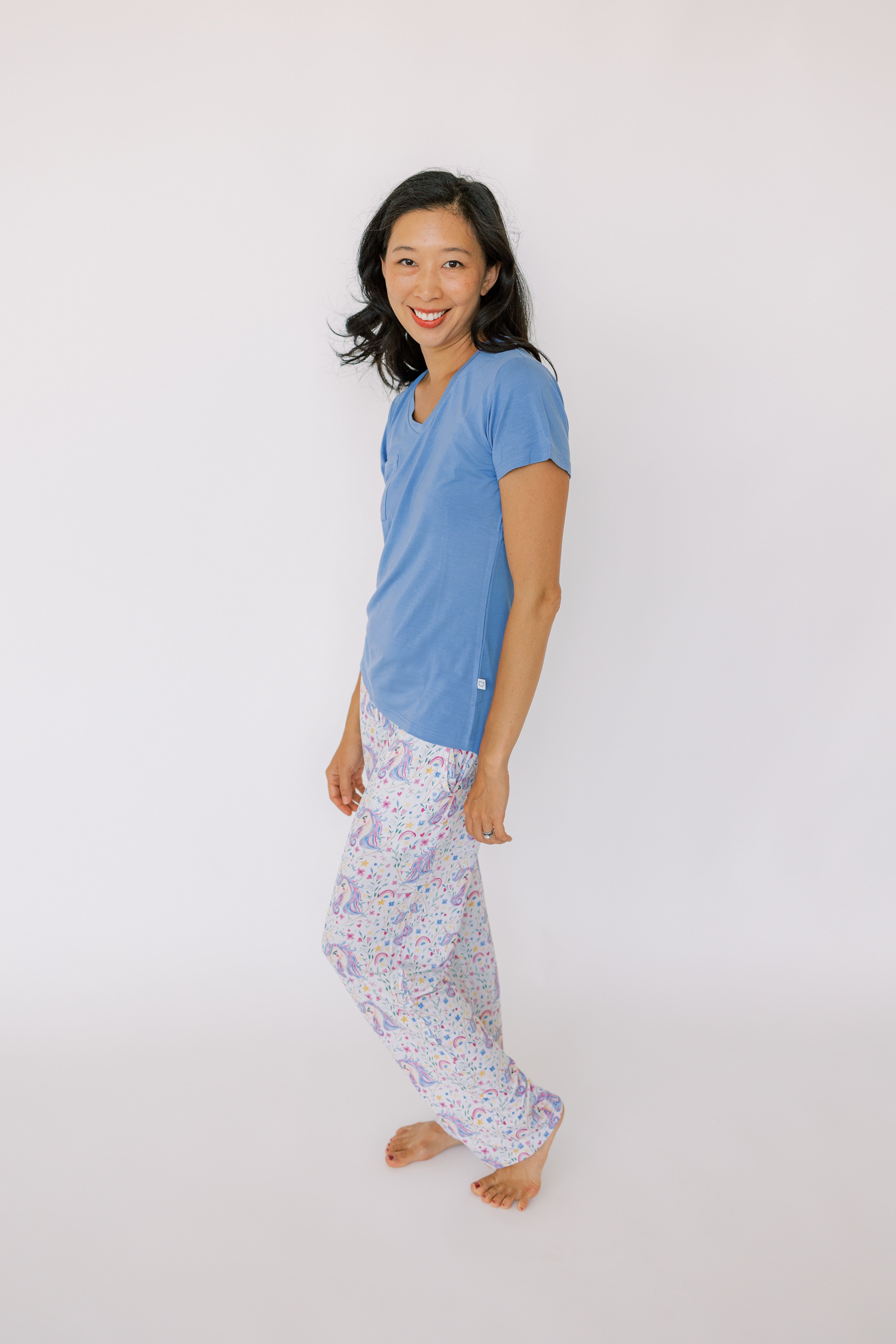 Pink Stardust - Women Two Pcs Pj - GettCozy