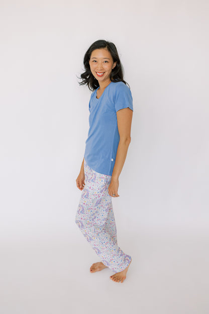 Pink Stardust - Women Two Pcs Pj - GettCozy