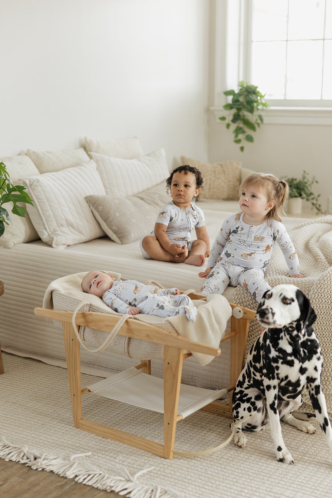 Happy Paws Long Sleeve Zippy Bamboo Pajama - GettCozy