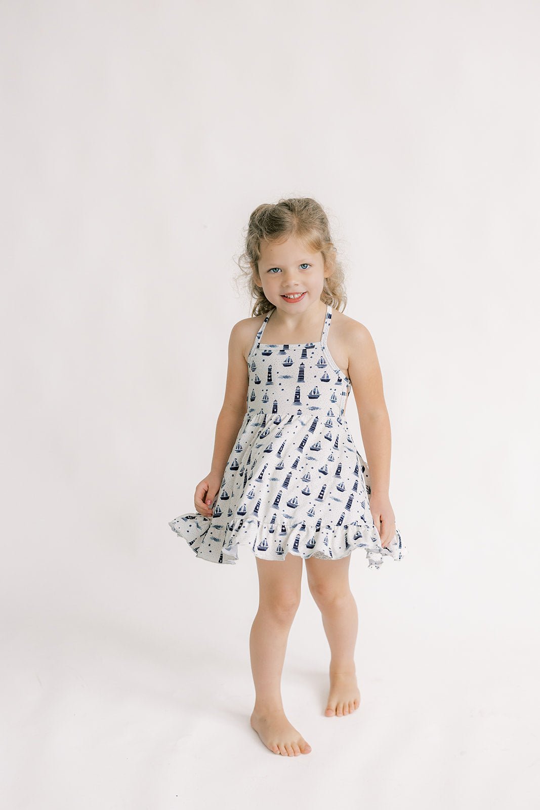 Harbour Lighthouse - Willow Dress - GettCozy