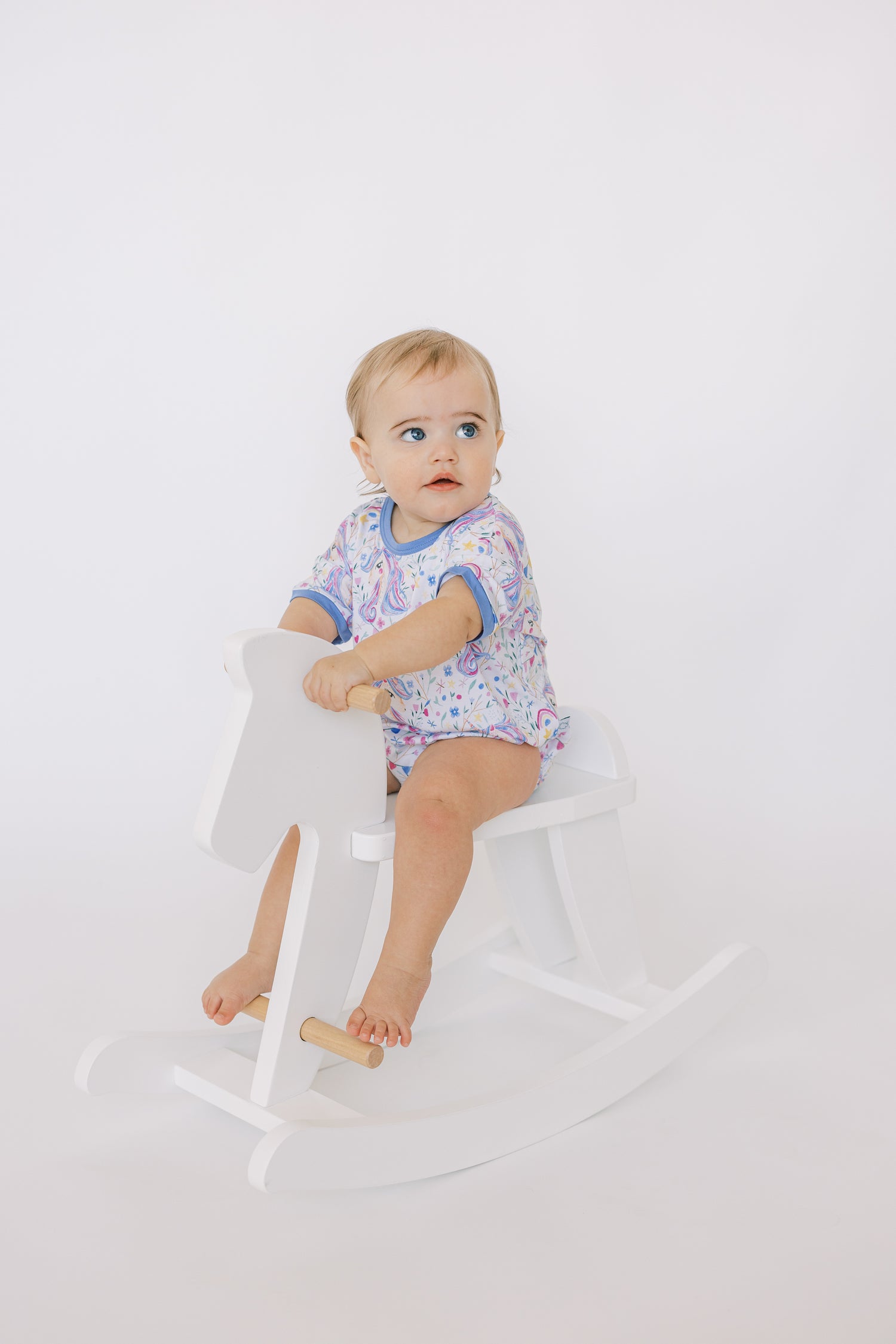 Pink Stardust - Short Sleeve Romper - GettCozy