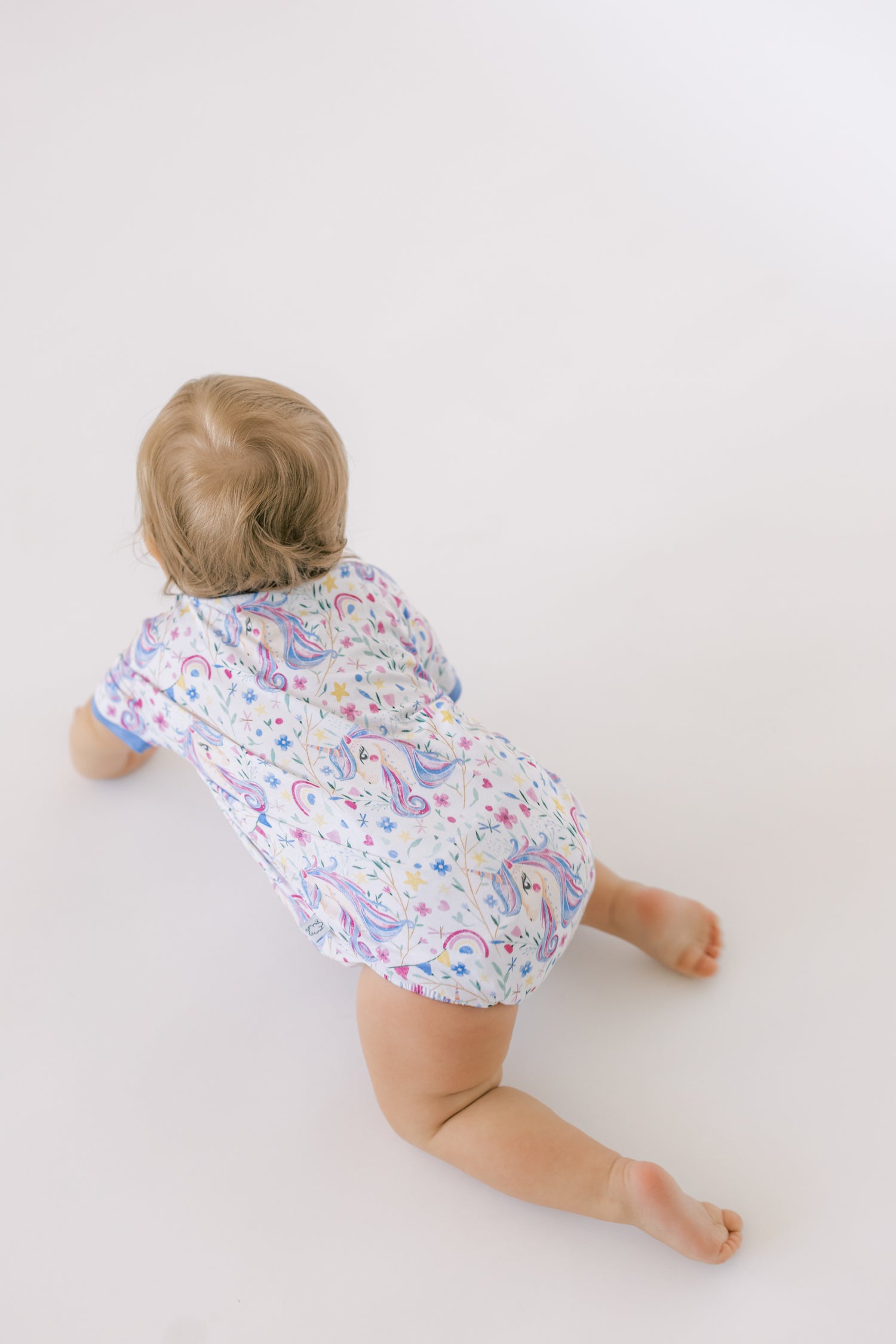 Pink Stardust - Short Sleeve Romper - GettCozy