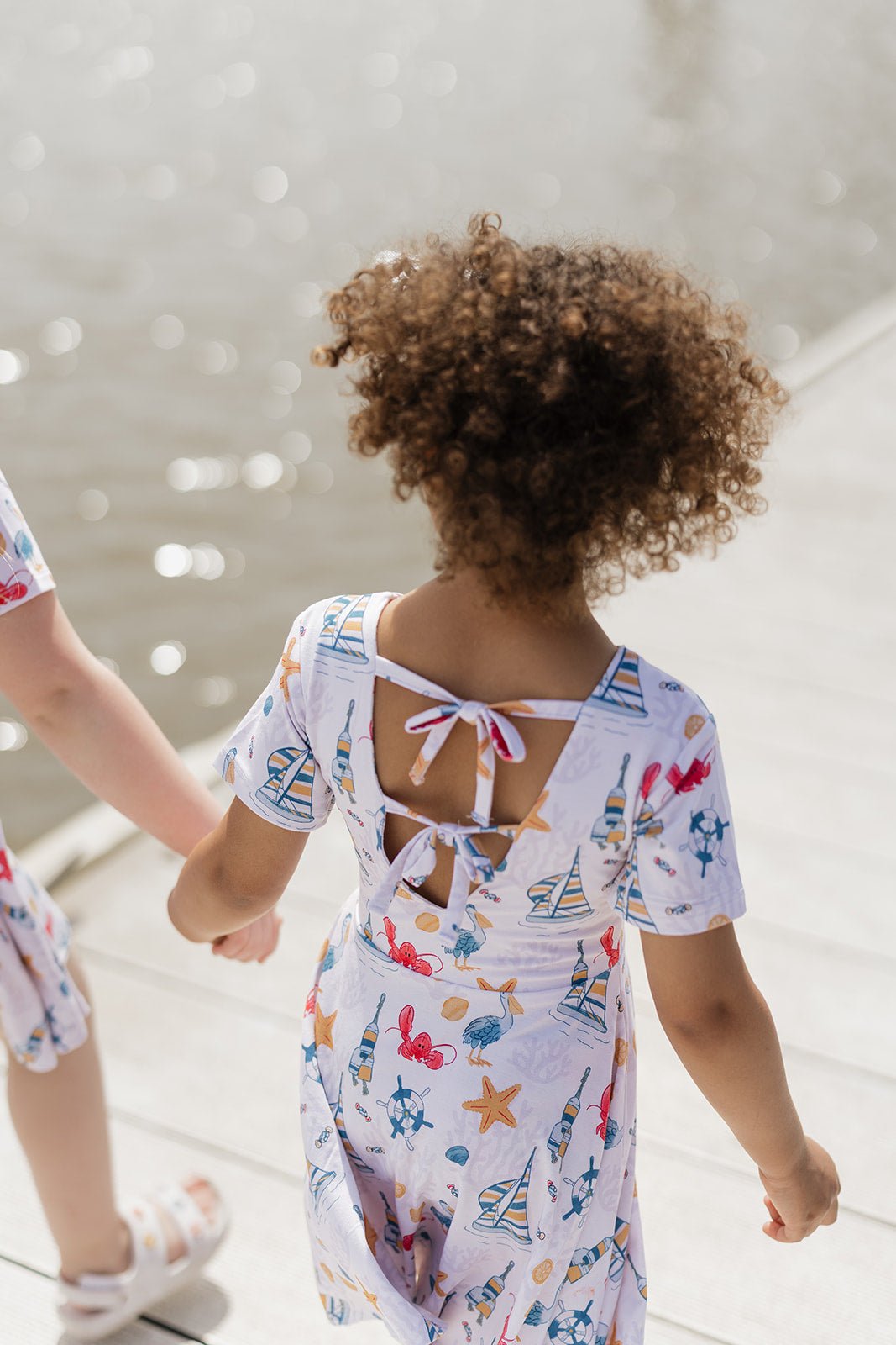Shore Side Coastal Bamboo Dress - GettCozy