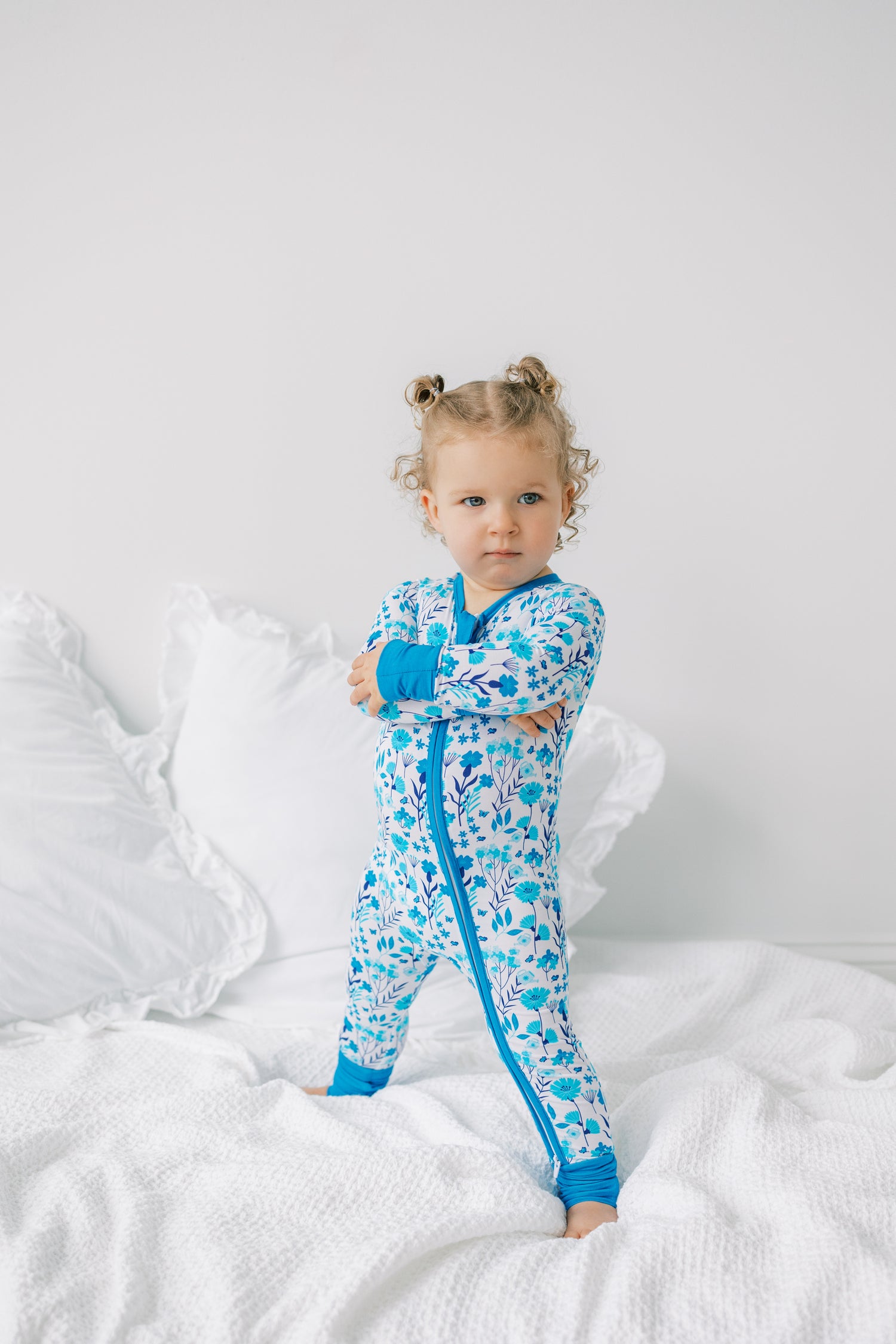 Summer Bloom - Long Sleeve Zippies - GettCozy