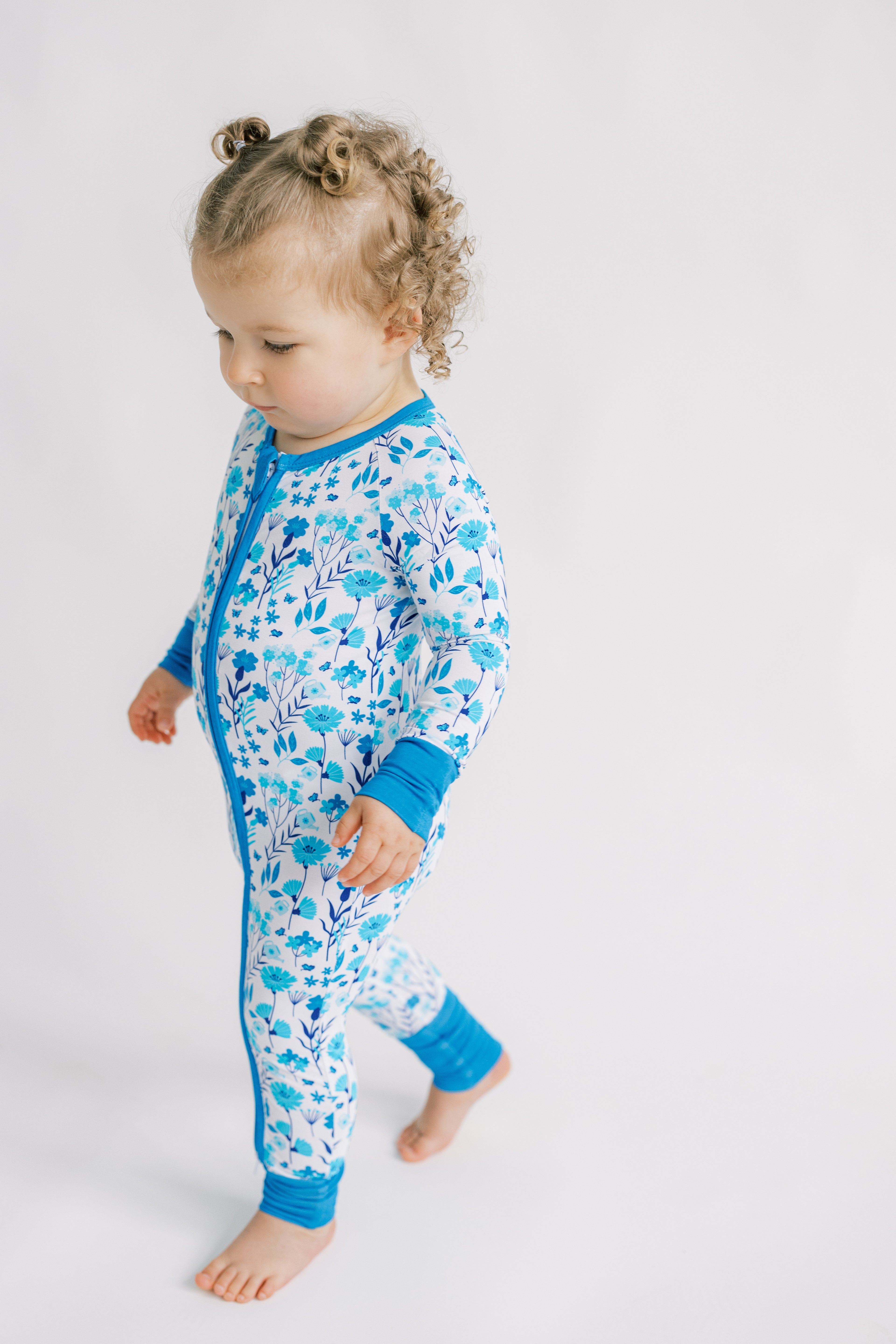 Summer Bloom - Long Sleeve Zippies - GettCozy